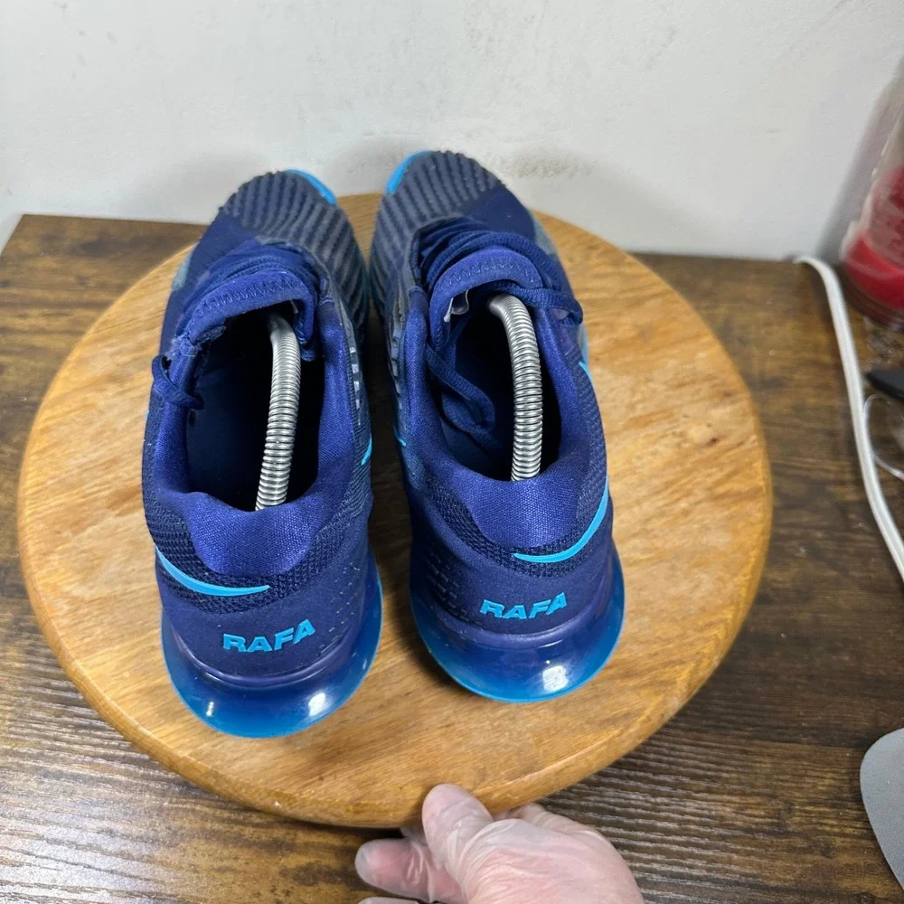 Nike Court Zoom Vapor Cage 4 Rafa Mens Tennis Shoes Blue DD1579-401 Size 9